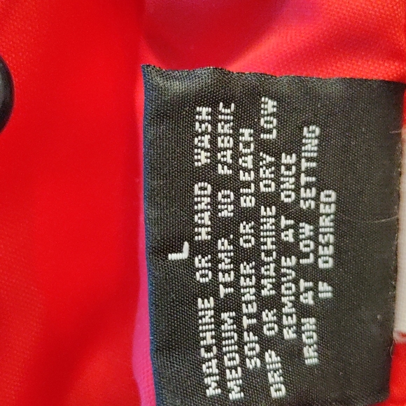 Hey America's finest jacket size large like a windbreaker quilted inside - Picture 8 of 9